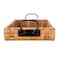 Hello Honey® 3ft. Decorative Rattan Tray with Metal Handles